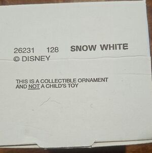 Disney Snow White Collectible Ornament